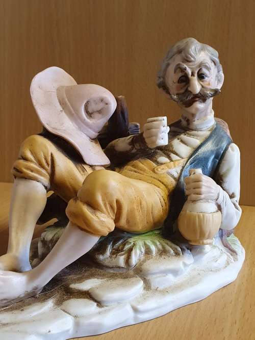 Vintage Old Man Figurine