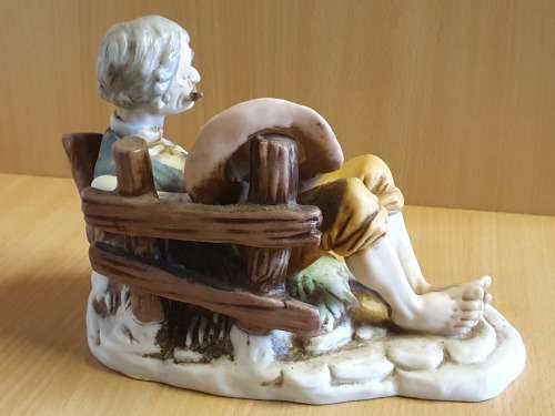 Vintage Old Man Figurine