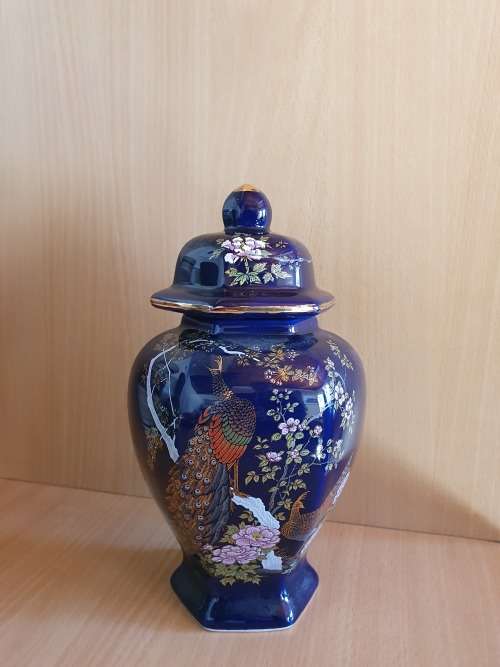 Cobalt Blue Ginger Jar
