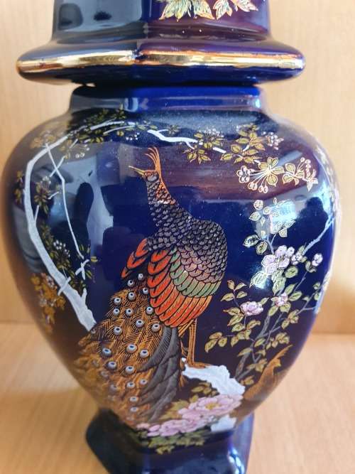 Cobalt Blue Ginger Jar