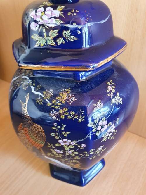 Cobalt Blue Ginger Jar