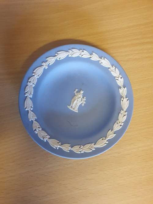 Wedgwood Jasperware Pin Dish - width 11cm