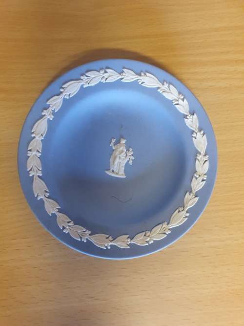 Wedgwood Jasperware Pin Dish - width 11cm