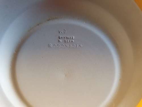Wedgwood Jasperware Pin Dish - width 11cm