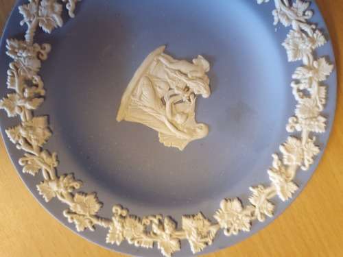 Wedgwood Jasperware Pin Dish - width 11cm