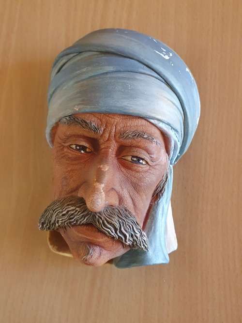 Vintage Bossons Head Figurine - Made in England
