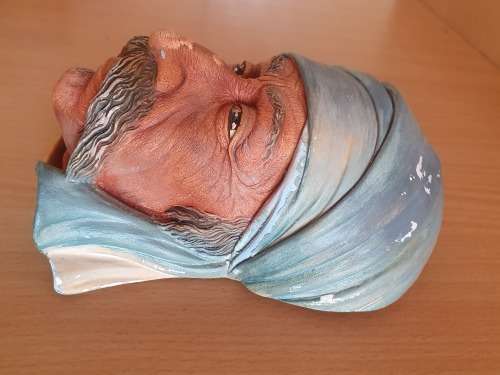 Vintage Bossons Head Figurine - Made in England