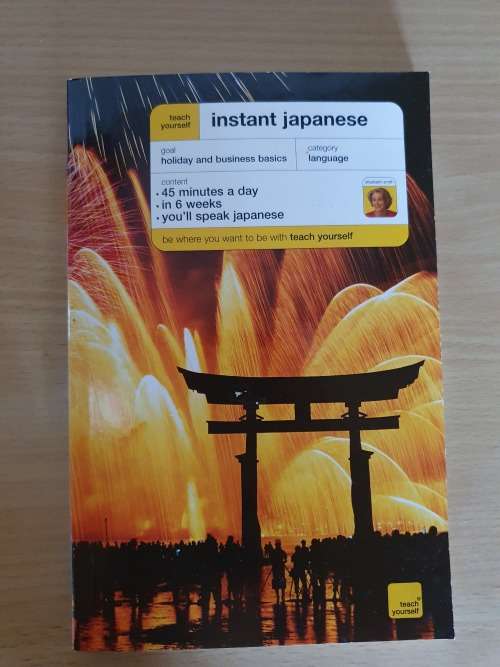 Teach Yourself - Instant Japanese (Book + 2 cds & One dvd)