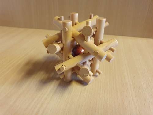 Vintage Wooden Puzzle