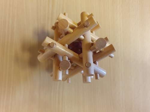 Vintage Wooden Puzzle