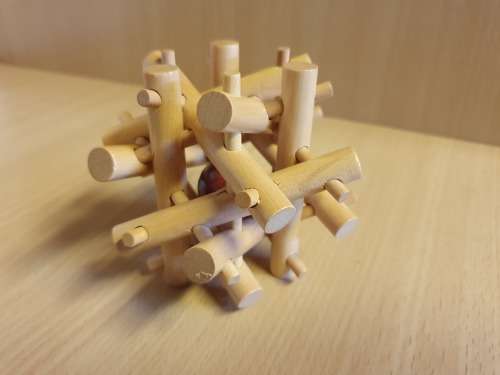 Vintage Wooden Puzzle
