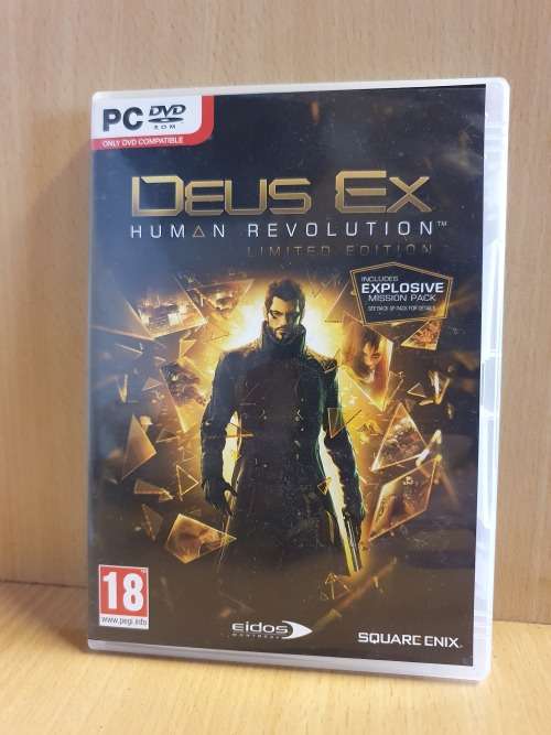 PC DVD-ROM Deus Ex Human Revolution