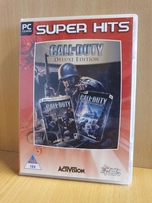 PC CD-ROM Super Hits Call of Duty Deluxe Edition