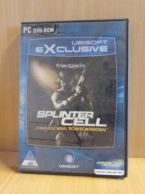 PC DVD-ROM Splinter Cell