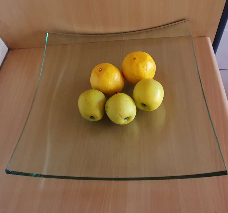 Toughened Square Glass Platter (37cm x 37cm)