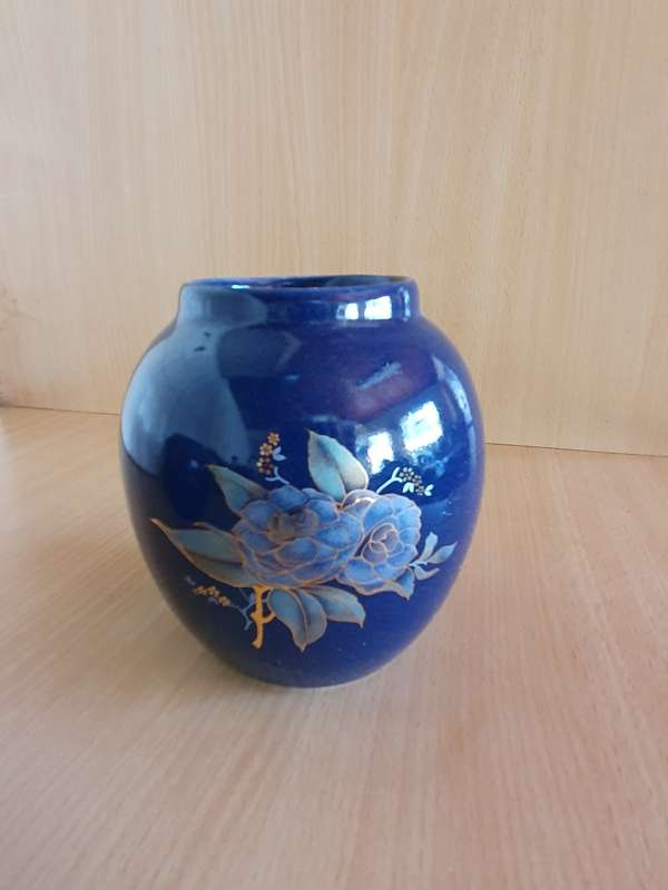 Cobalt Blue Porcelain Vase