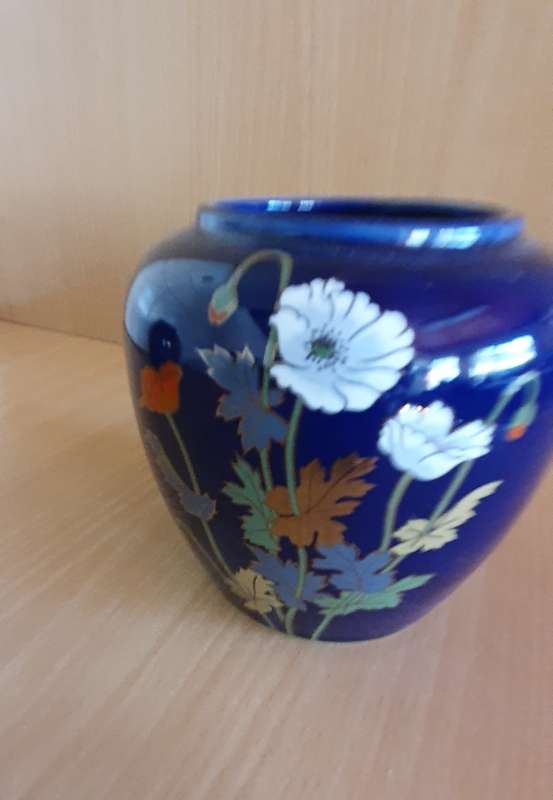 Cobalt Blue Porcelain Vase