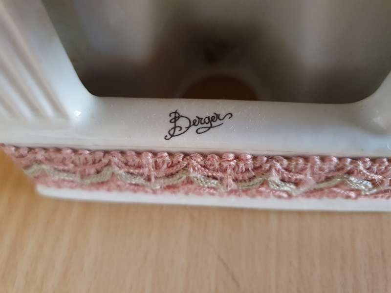 Ceramic Photo Frame by Berger Made in Italy (17cm x 11cm)