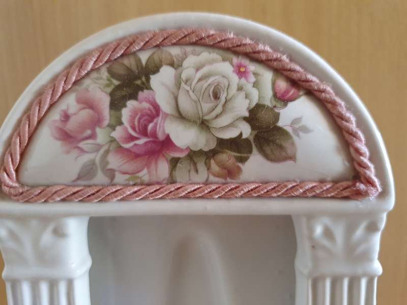 Ceramic Photo Frame by Berger Made in Italy (17cm x 11cm)