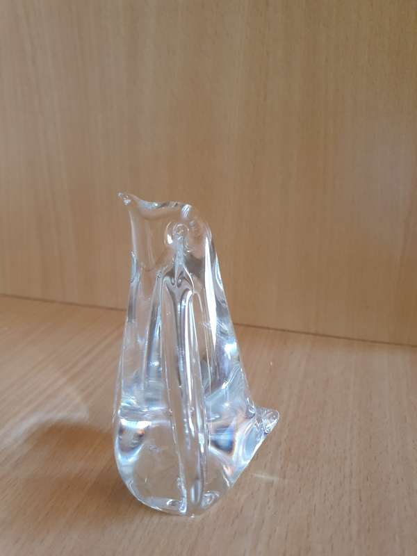 Glass Penguin Figurine