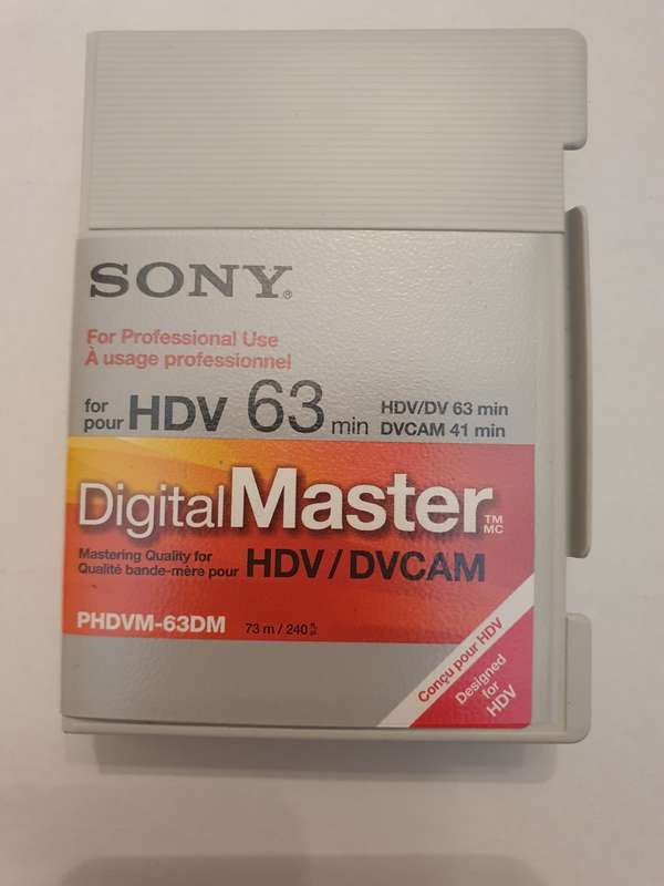 Sony PHDVM-63DM Digital Video Cassette