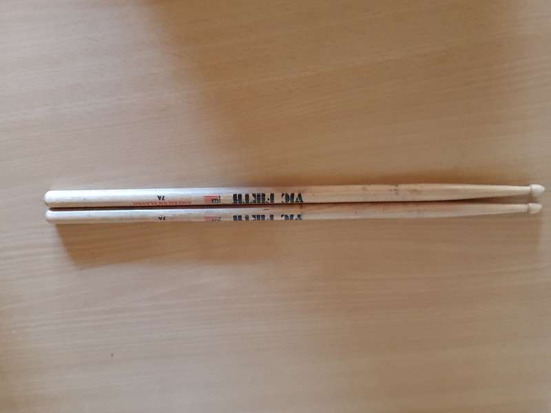 Vic Firth 7A Drumstick Wooden Tip