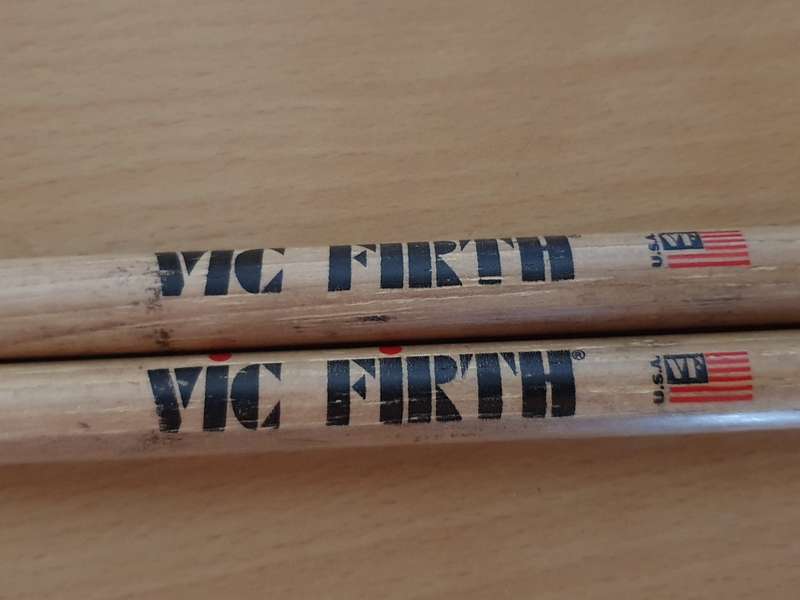 Vic Firth 7A Drumstick Wooden Tip
