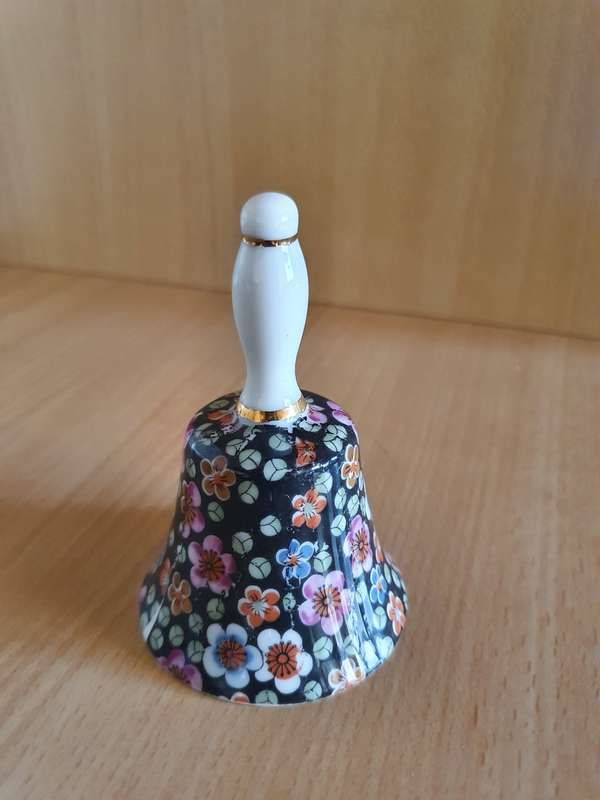 Ceramic Floral Bell
