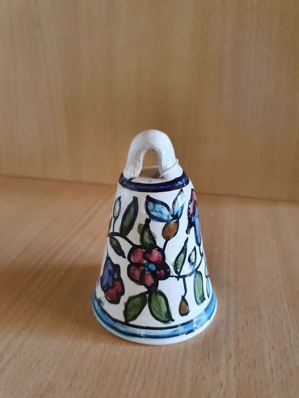 Ceramic Floral Bell