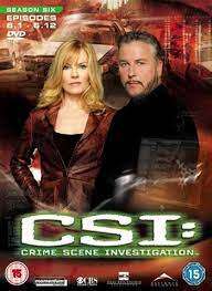 CSI  Las Vegas  Dvd - Season Six (Episodes 6.1 - 6.12) 3 discs