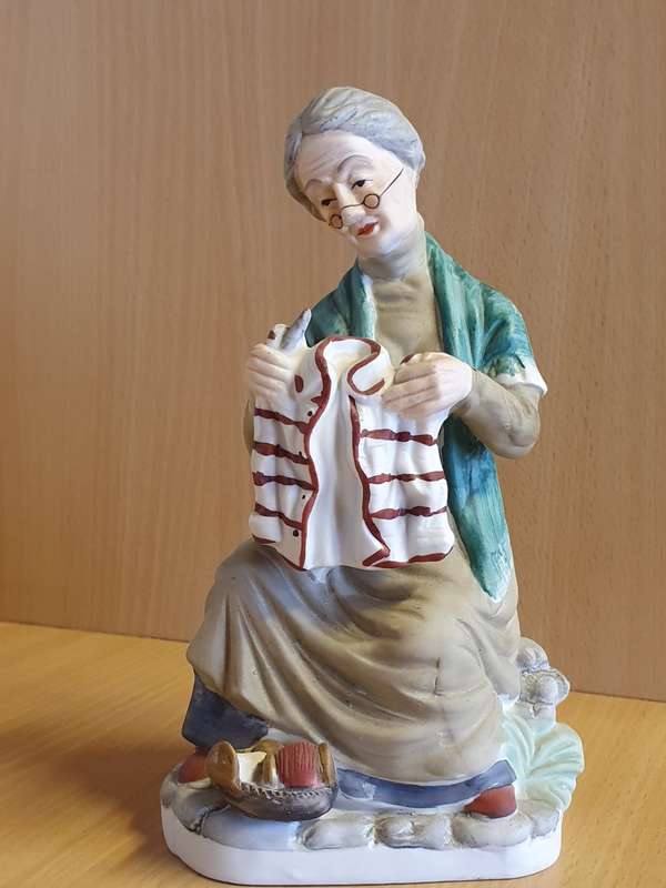 Old Lady Figurine