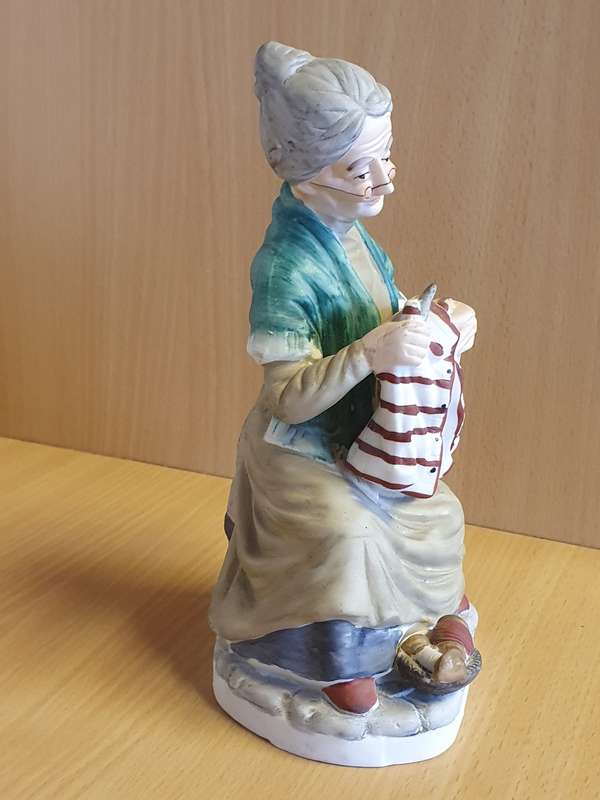 Old Lady Figurine