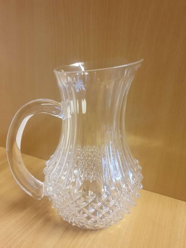 Cristal d`Arques Glass Jug (Made in France)