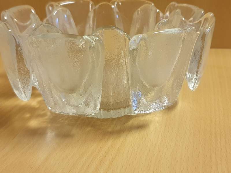Scandanavian Glass Bowl