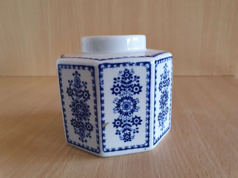 Blue & White Vase, Arabia Finland