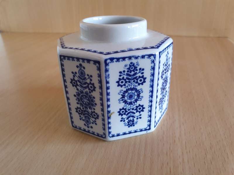 Blue & White Vase, Arabia Finland