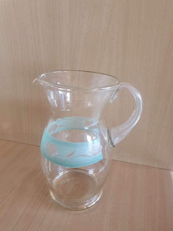 Vintage Glass Water/Juice Jug