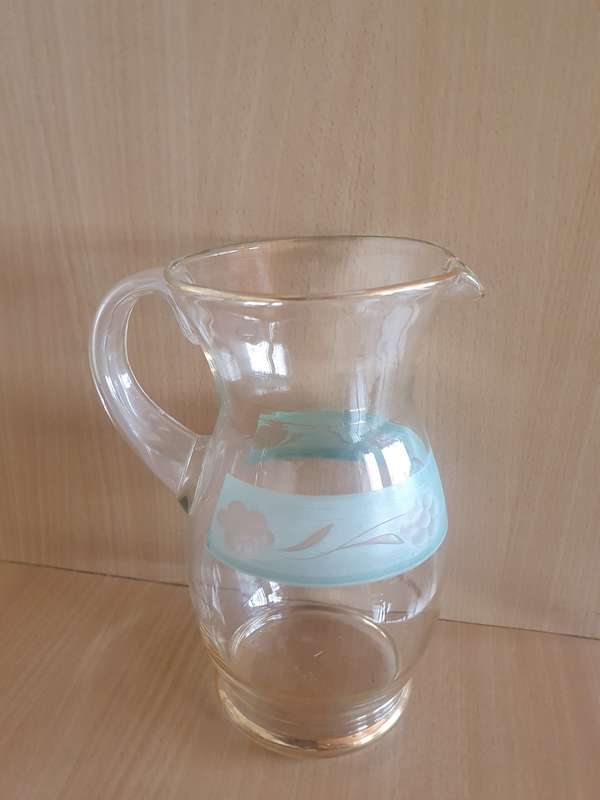 Vintage Glass Water/Juice Jug