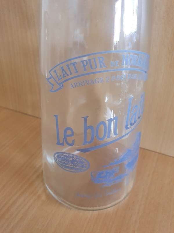 Glass Milk Bottle