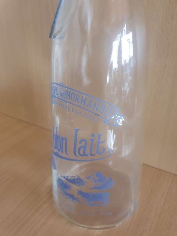 Glass Milk Bottle