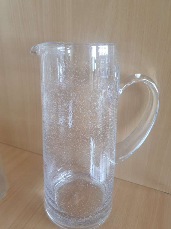 Tall Glass Water/Juice Jug