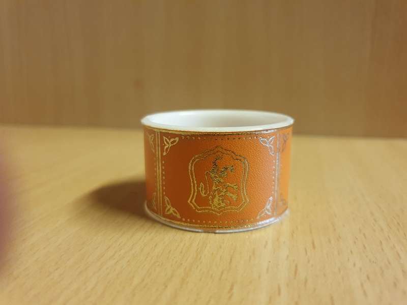 Set of 6 Plastic Napkin Rings