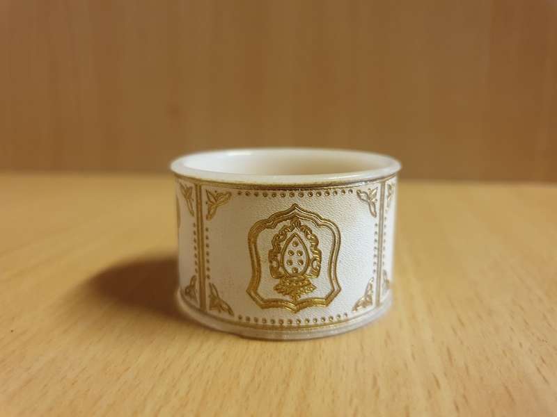 Set of 6 Plastic Napkin Rings