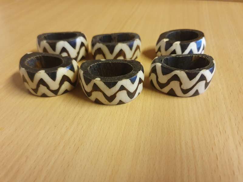 Set of 6 Napkin Rings