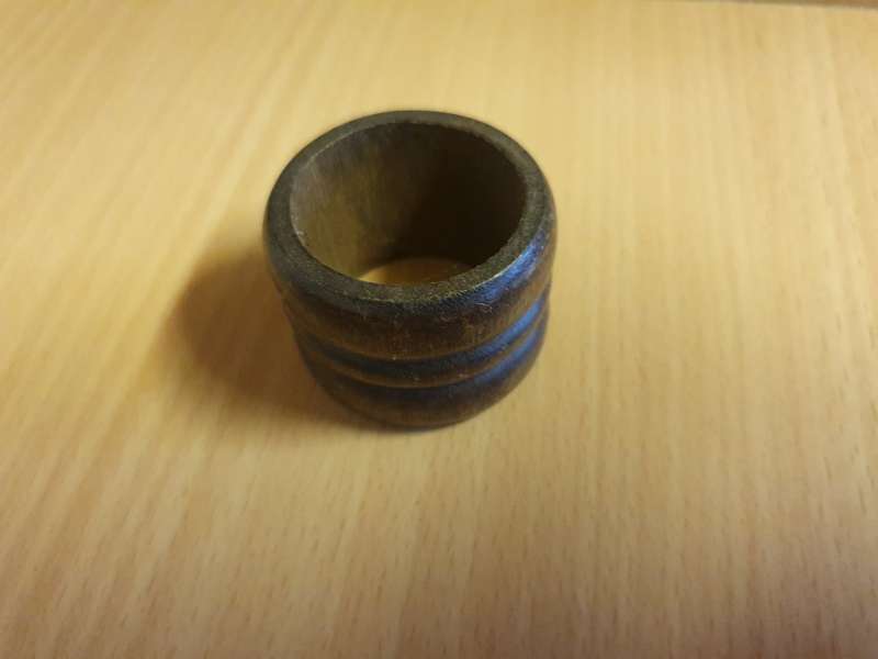Set of 18 Wooden Napkin Rings