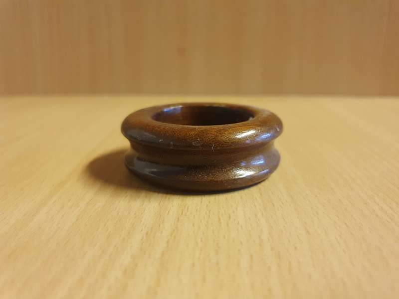 Set of 4 Wooden Napkin Rings
