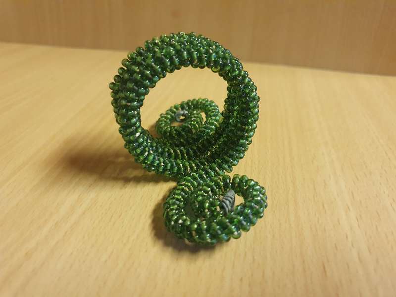 Set of 8 Green Napkin Rings