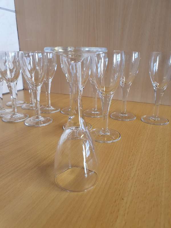 Lot of 40 Assorted Wine Glasses