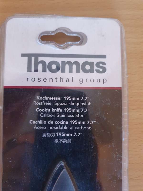 Thomas Rosenthal Group Cook`s Knife - 195mm *Carbon Stainless Steel)