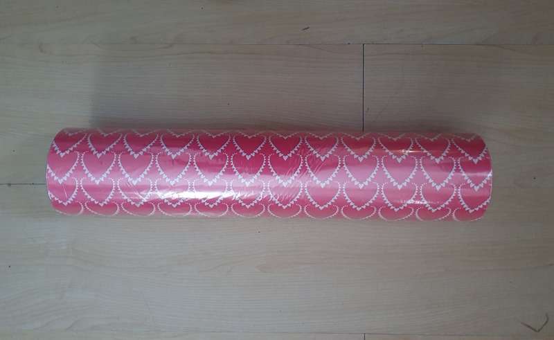 Roll of Gift Wrap - Hearts